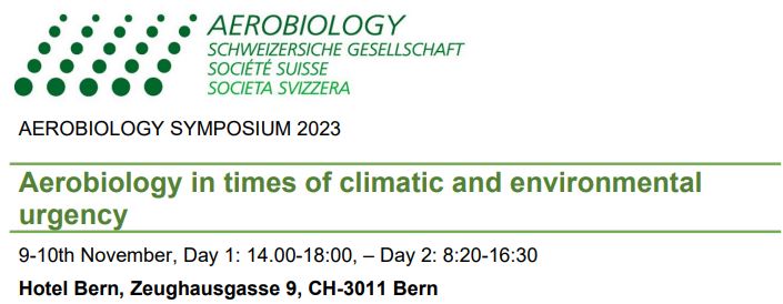 Aerobiology in times of climatic and environmental urgency